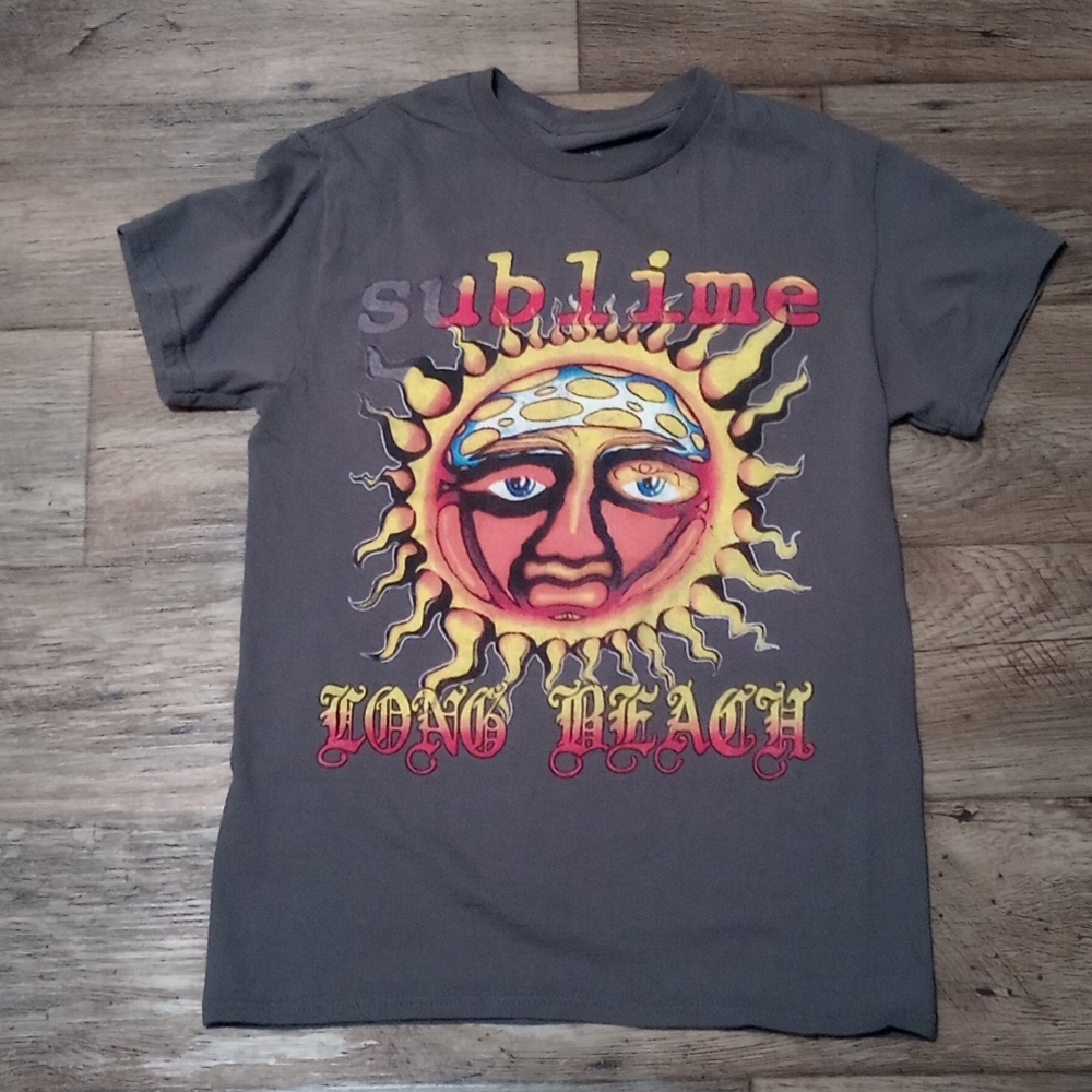 Gray Sublime T-Shirt, small